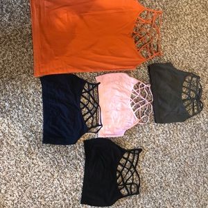 Stewpot cami and bralettes